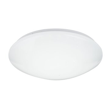 Globo ATREJU I Plafondlamp LED Wit, 1-licht, Afstandsbediening, Kleurwisselaar