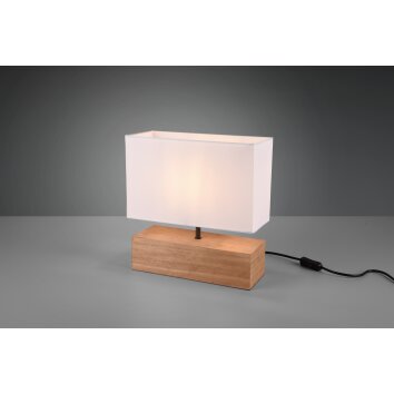 Reality Woody Tafellamp LED Hout licht, 1-licht