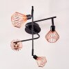 Grönhöj Plafondlamp Zwart, 4-lichts