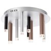 Brilliant Living Cembalo Plafondlamp LED Aluminium, 9-lichts