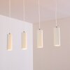 Zuoz Hanglamp Wit, 4-lichts