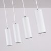 Zuoz Hanglamp Wit, 4-lichts