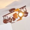 Lichinga Plafond straler Roest, 2-lichts