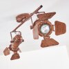 Lichinga Plafond straler Roest, 2-lichts