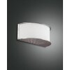 Fabas Luce BOOK Muurlamp Nikkel mat, 1-licht