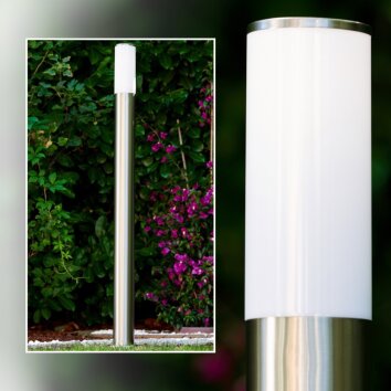 Caserta Buiten staande lamp roestvrij staal, 1-licht