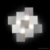 Grossmann CREO Plafondlamp LED Aluminium, 4-lichts