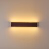 Obion Wandlamp LED Roest, 2-lichts