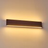 Obion Wandlamp LED Roest, 2-lichts