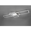 Trio Irvine Plafondlamp LED Nikkel mat, 1-licht, Afstandsbediening
