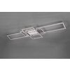 Trio Irvine Plafondlamp LED Nikkel mat, 1-licht, Afstandsbediening