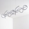 Lavaca Hanglamp LED Zilver, 4-lichts