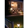Philips Hue Ambiance White & Color Econic Padverlichting LED Zwart, 1-licht, Kleurwisselaar