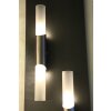 Brilliant Andaluz Muurlamp Transparant, 2-lichts