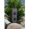 Trio Garden Socket Stopcontact Antraciet
