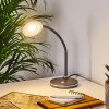 Shreveport Tafellamp LED Antraciet, Wit, 1-licht