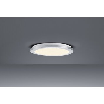Trio CESAR Plafondlamp LED Chroom, 1-licht