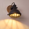 Onsala Wandlamp Bruin, Zwart, 1-licht
