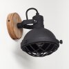 Onsala Wandlamp Bruin, Zwart, 1-licht
