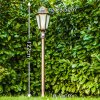 Hongkong Frost Buiten staande lamp Bruin, Goud, 1-licht, Bewegingsmelder