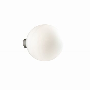 Ideallux MAPA Muurlamp Chroom, 1-licht