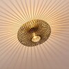 Oravi Plafondlamp Zwart-Goud, 1-licht