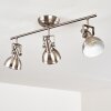 Tina Plafondlamp Nikkel mat, 3-lichts