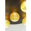 Holländer CARILLON Plafondlamp LED Bruin, Goud, Zwart, 5-lichts