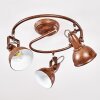 Tina Plafondlamp Roest, 3-lichts