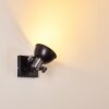 Gudo Muurlamp Zwart, Wit, 1-licht