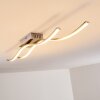 Kalandi Plafondlamp LED Nikkel mat, 2-lichts
