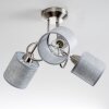 Stai Plafondlamp Nikkel mat, 3-lichts