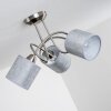 Stai Plafondlamp Nikkel mat, 3-lichts