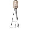 Brilliant Woodrow Staande lamp Bruin, 1-licht