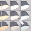 Fremont Hanger LED Grijs, 1-licht, Afstandsbediening