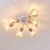 Barbacena Plafondlamp Wit, 6-lichts